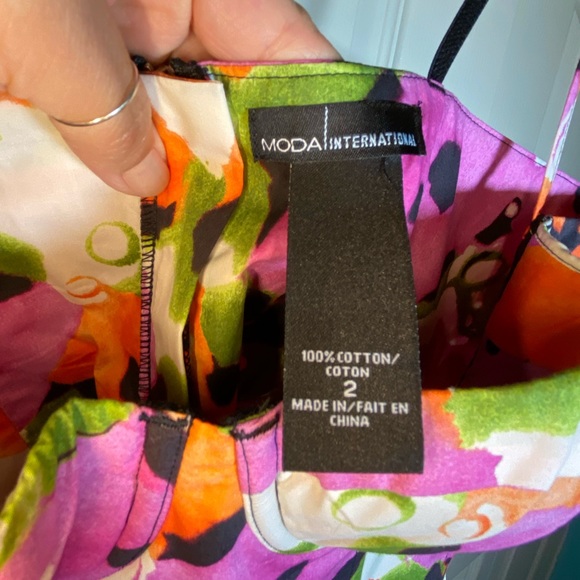 Bustier Flowered Dress - Picture 5 of 5